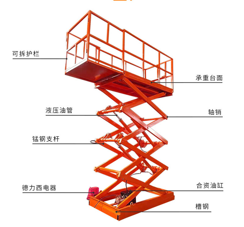 剪叉式液壓升降平臺